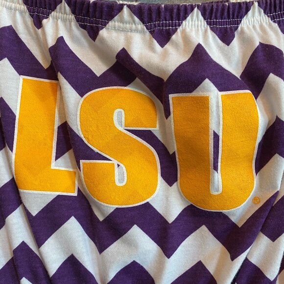 LIVY LU Women's Girl's Size MEDIUM Dress LSU Strapless One of a Kind!! - Picture 2 of 8